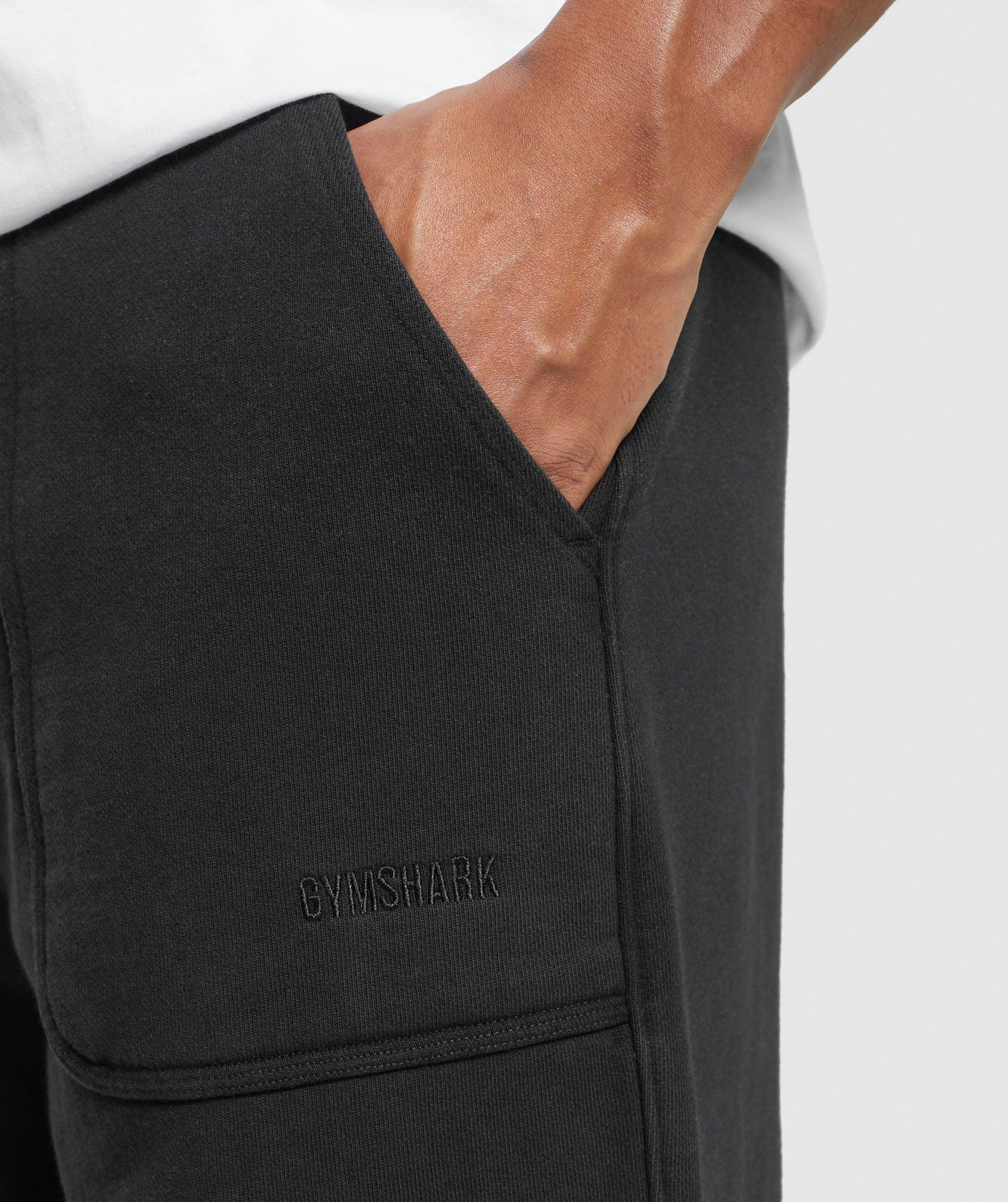 Gymshark Heavyweight Joggers - Black Male Product Image