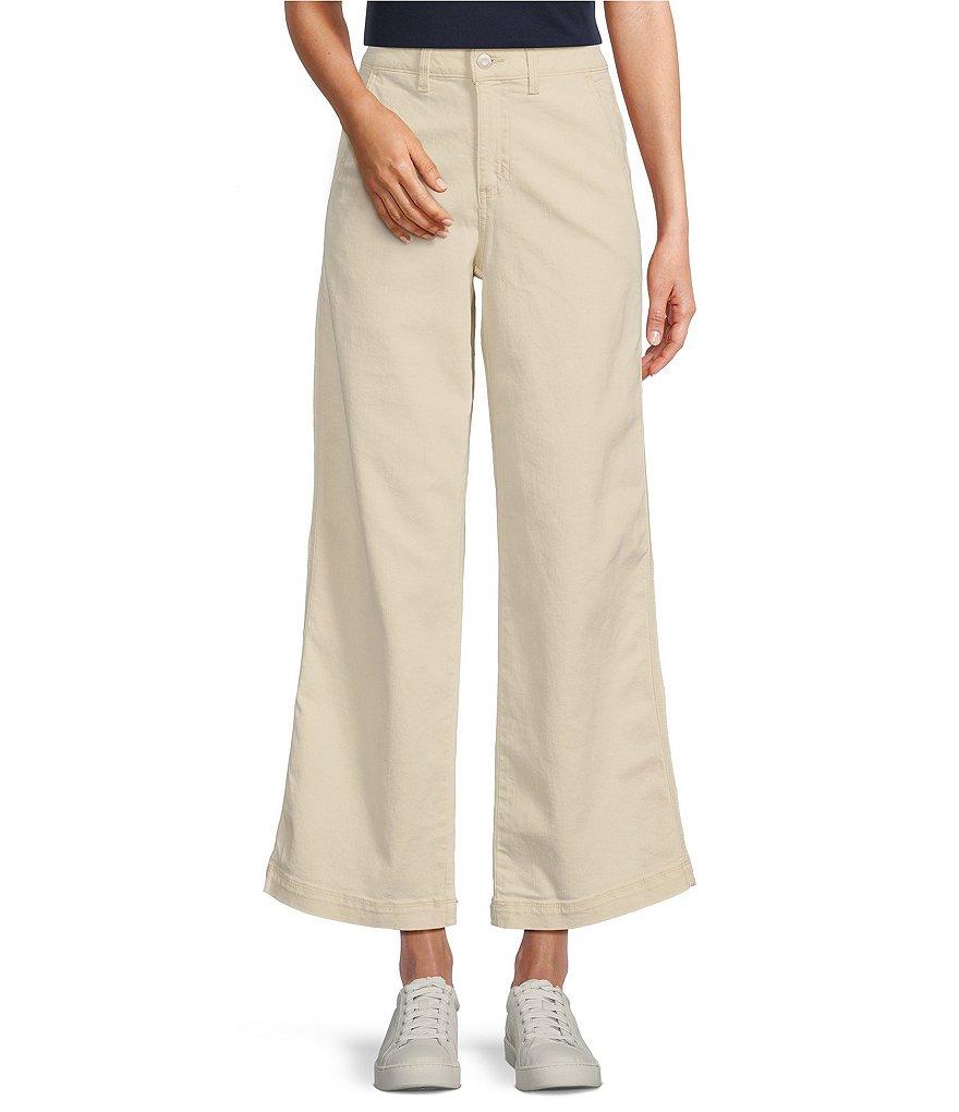 L.L.Bean 207 Vintage High Rise Wide Leg Stretch Denim Jeans Product Image