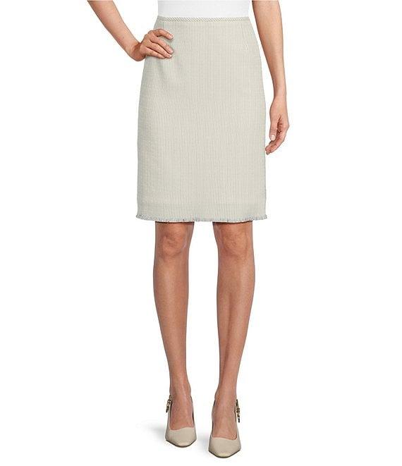 Preston & York Tamara Boucle Pencil Skirt Product Image