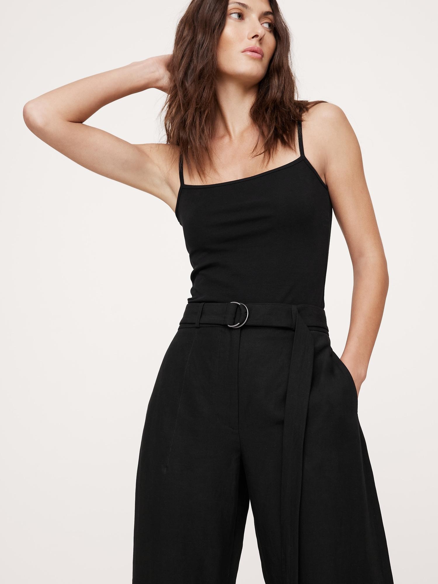 High-Rise Barrel Tencel™-Linen Pant Product Image