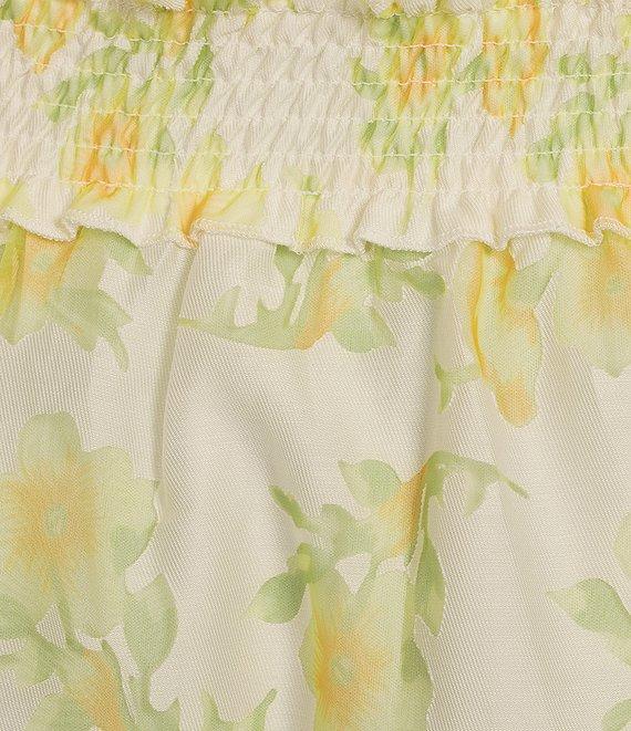 Layered With Love Plus Size Off The Shoulder Sleeveless High Low Ruffle Midi Dress Product Image