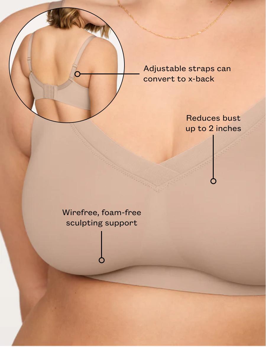 24/7® Classic Wireless Crossover Minimizer Bra Product Image
