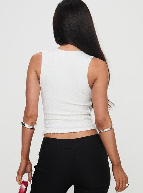 Yulkie Top White Product Image
