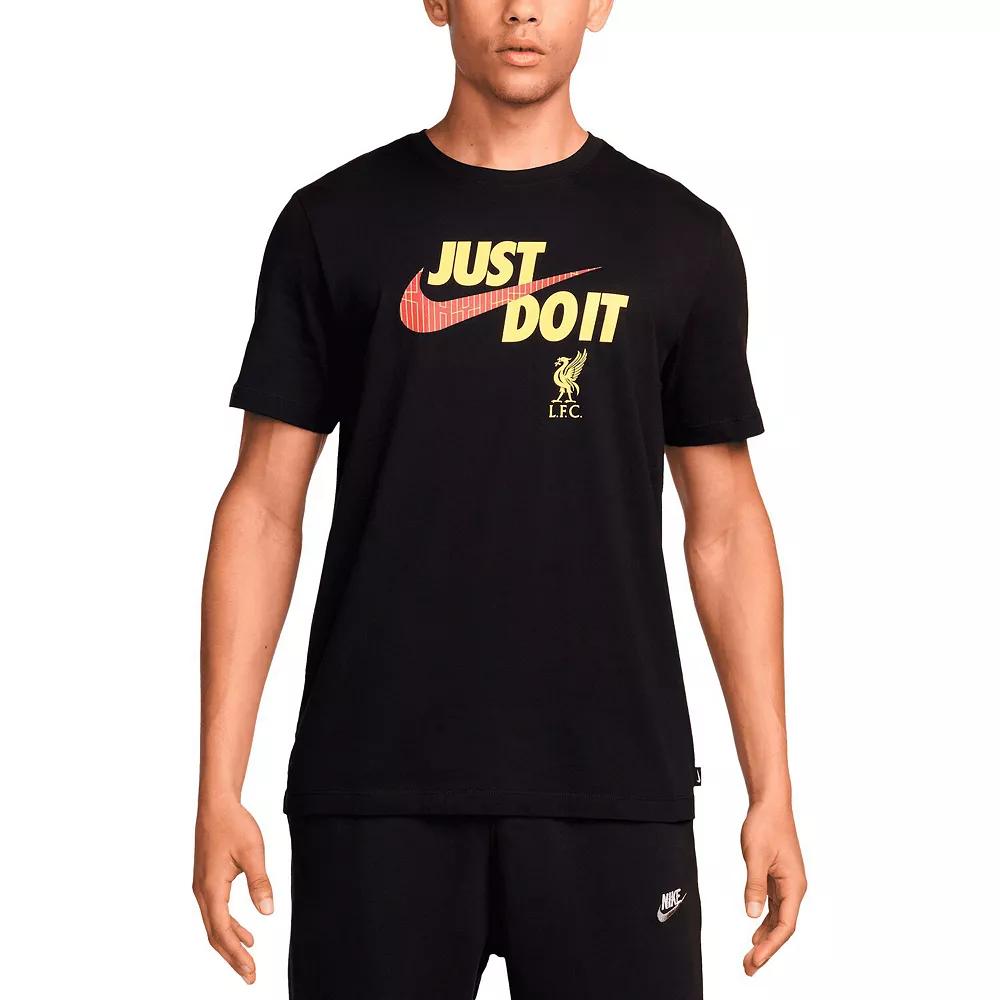 Mens Nike Black Liverpool Just Do It T-Shirt Product Image
