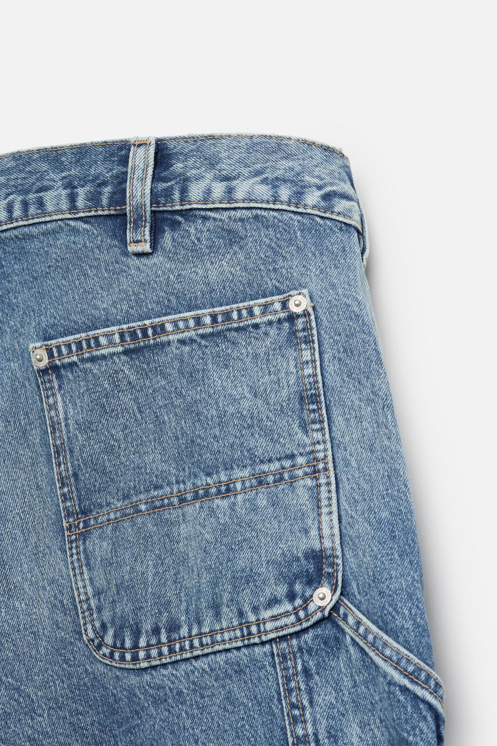 BAGGY FIT CARPENTER POCKET BERMUDA SHORTS Product Image