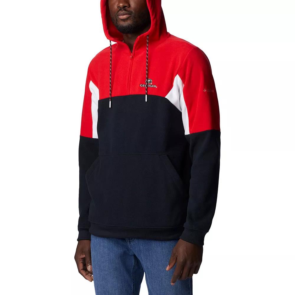 Mens Columbia Georgia Bulldogs Lodge Quarter-Zip Hoodie Product Image
