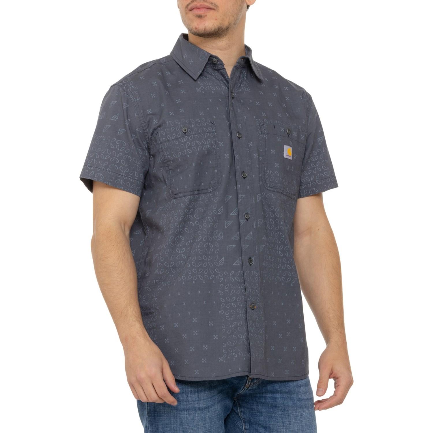 Carhartt 106403 Rugged Flex® Relaxed Fit Lightweight Printed Shirt - Short Sleeve Product Image