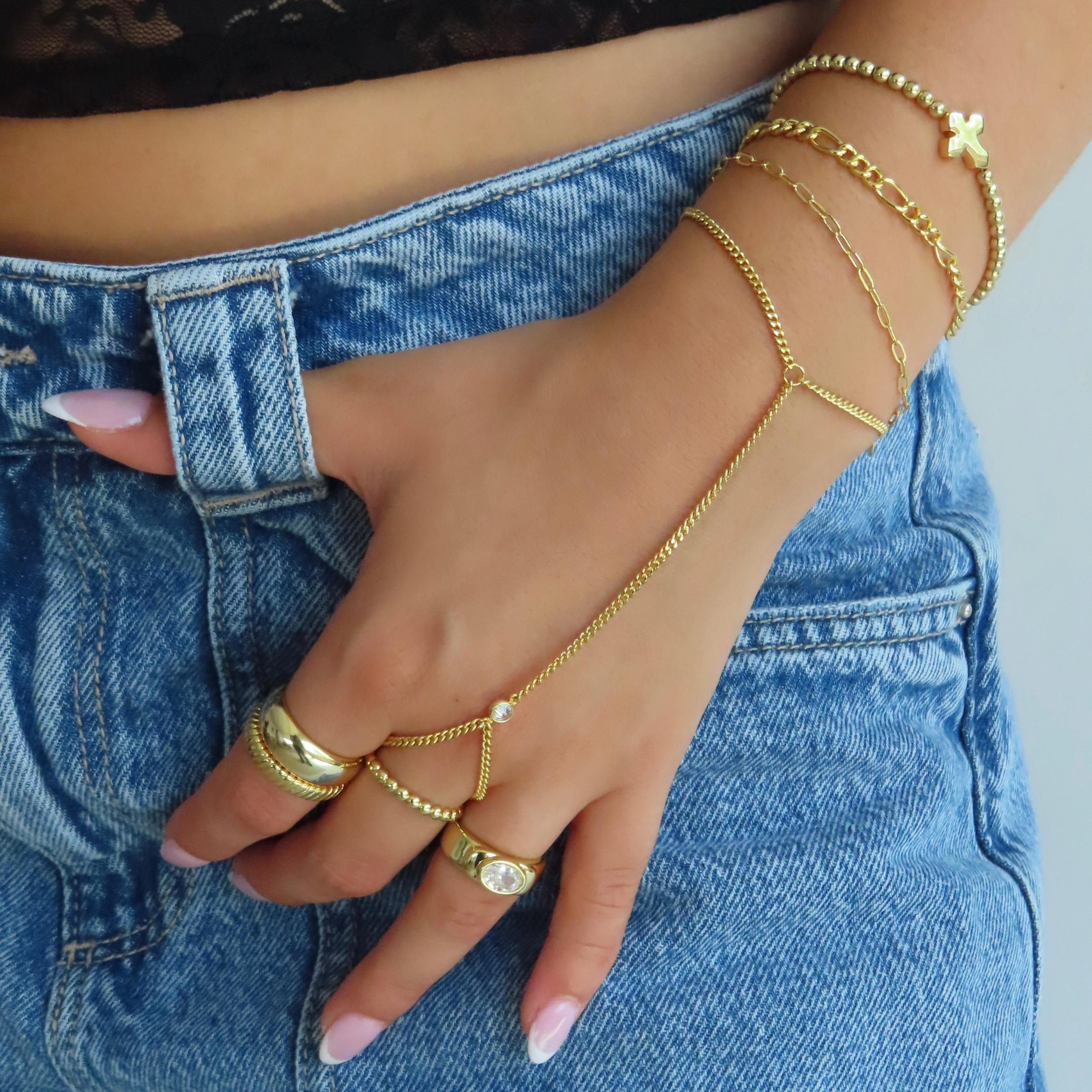 Set in Stone Hand Chain Product Image