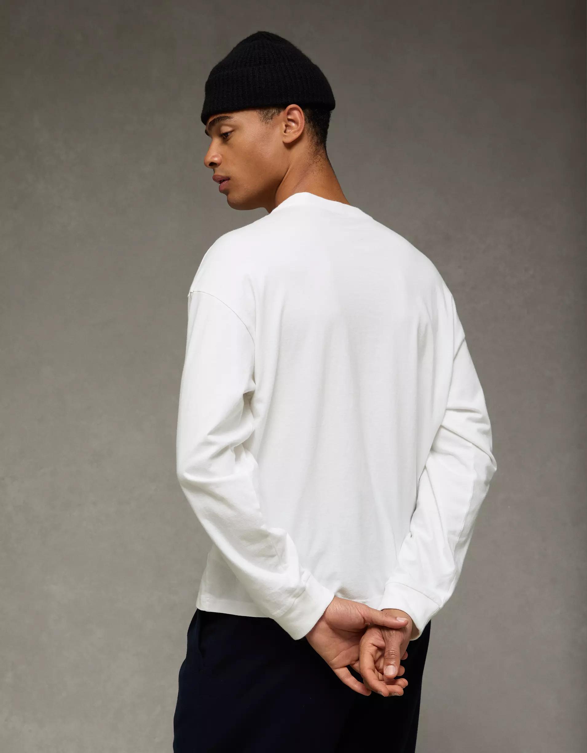 AE Boxy Long Sleeve Destination Graphic T-Shirt Product Image