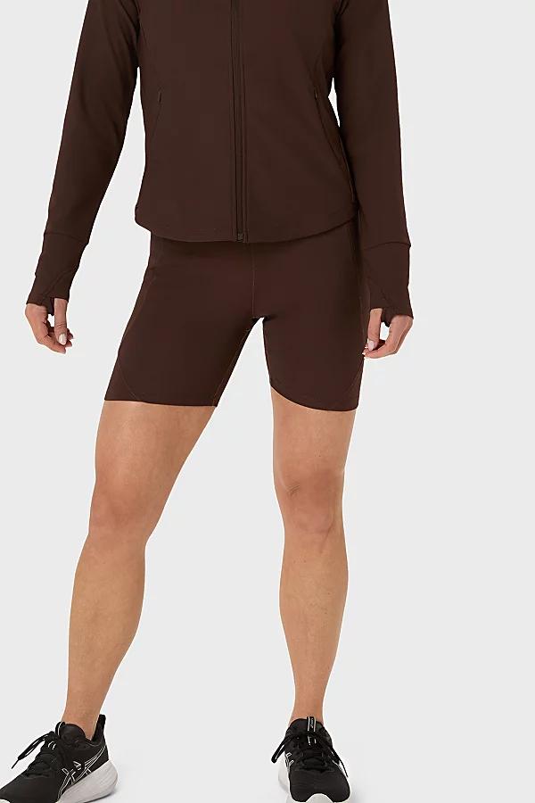 ASICS Rib Bike Short Womens at Urban Outfitters Product Image