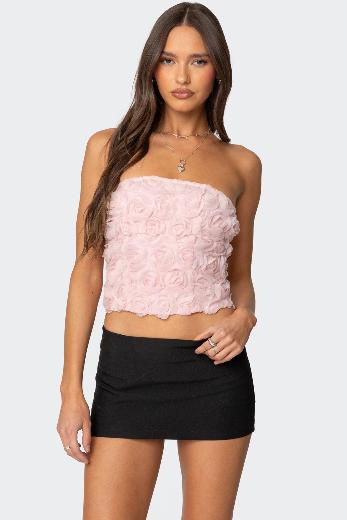 Rosee Textured Floral Corset Product Image