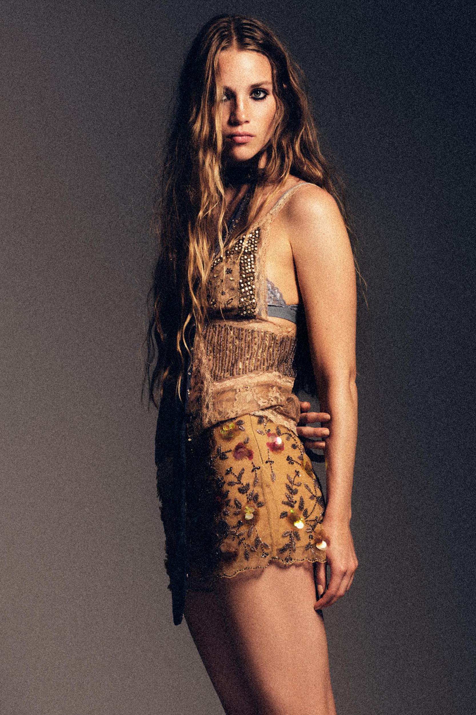 BEADED SEQUIN LIMITED EDITION SHORTS Product Image