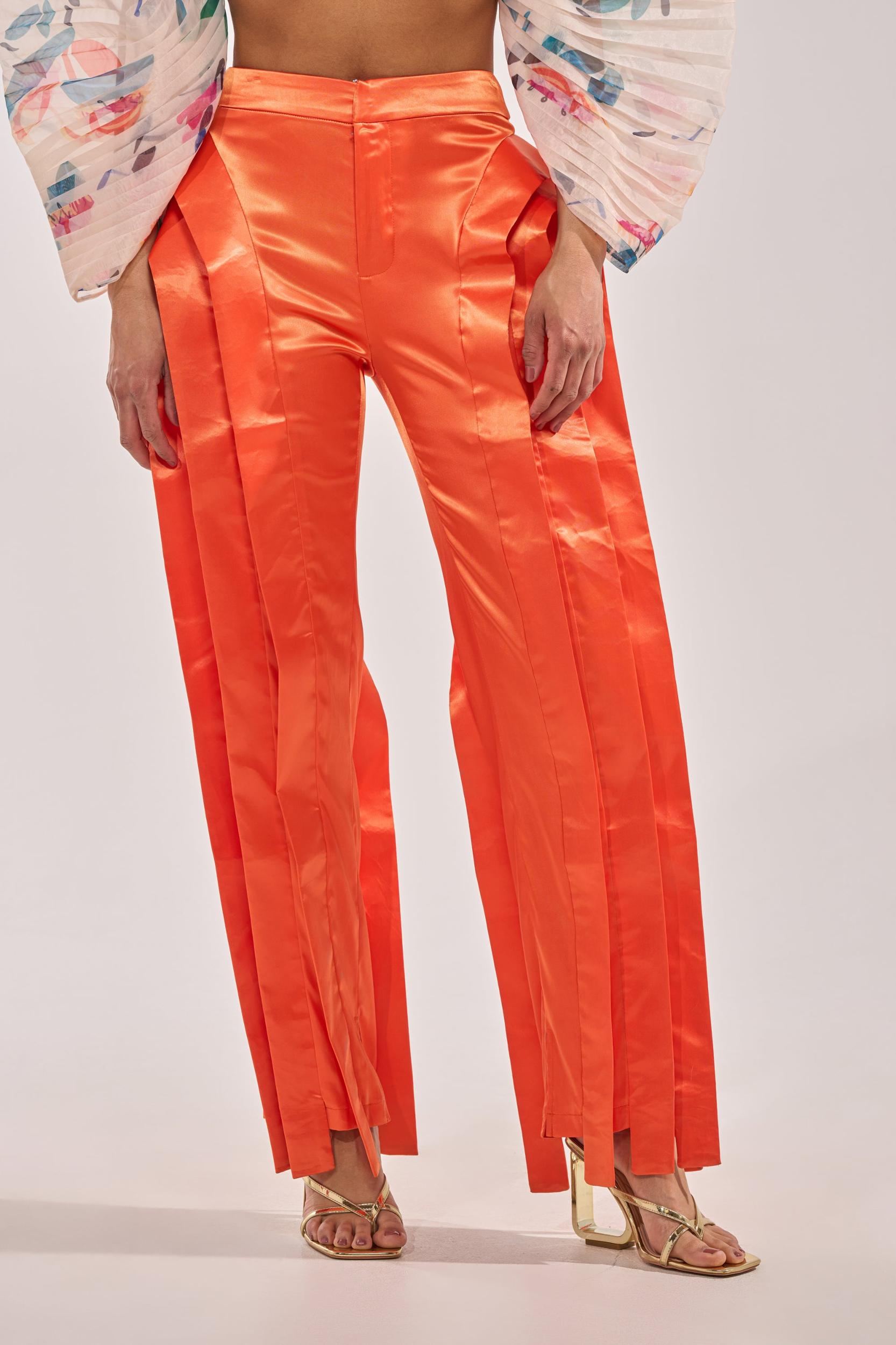 INFINITY TROUSER IN ORANGE Product Image