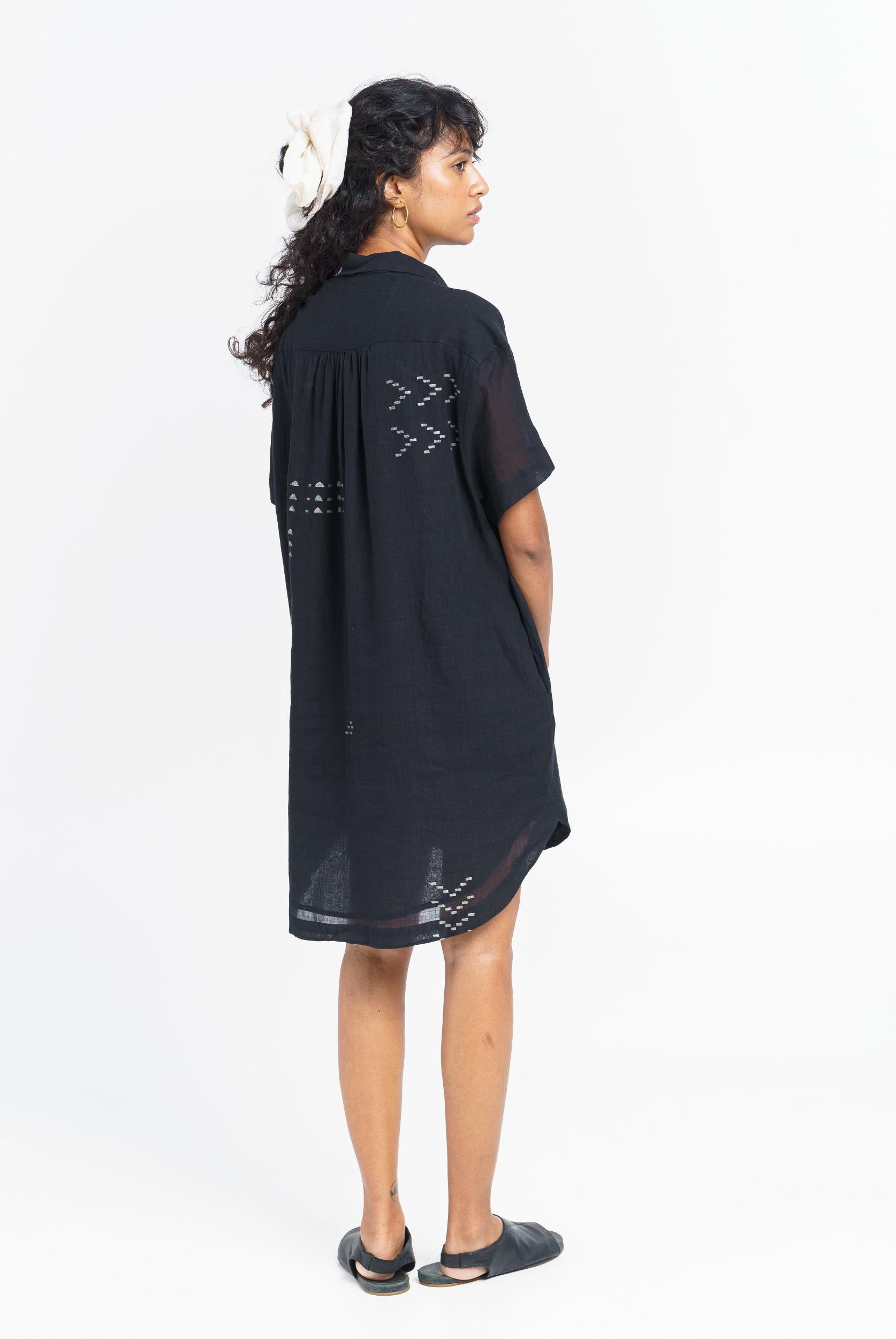 Relaxed-fit shirt dress Product Image