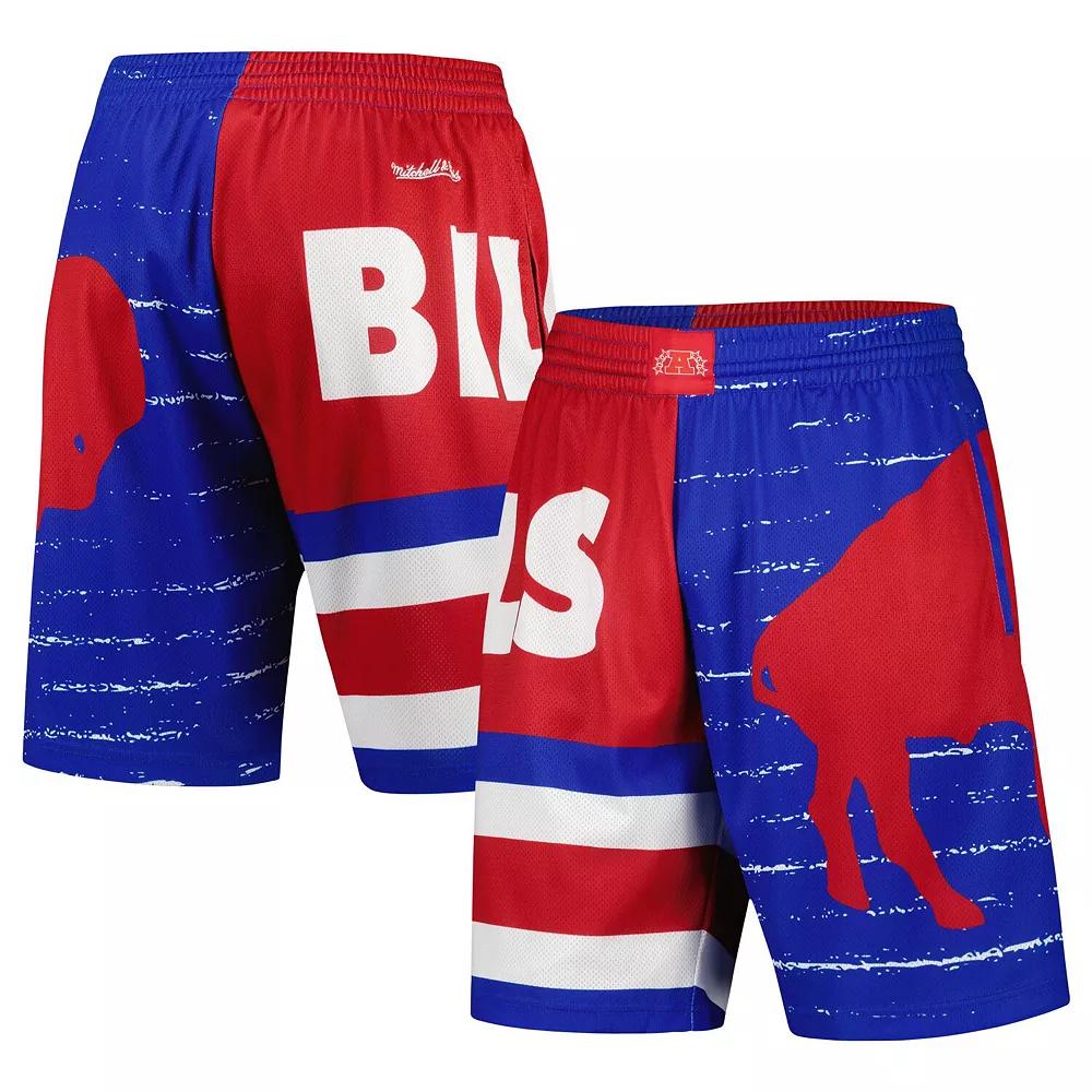 Men's Mitchell & Ness Royal Buffalo Bills Jumbotron 3.0 Shorts,  Product Image