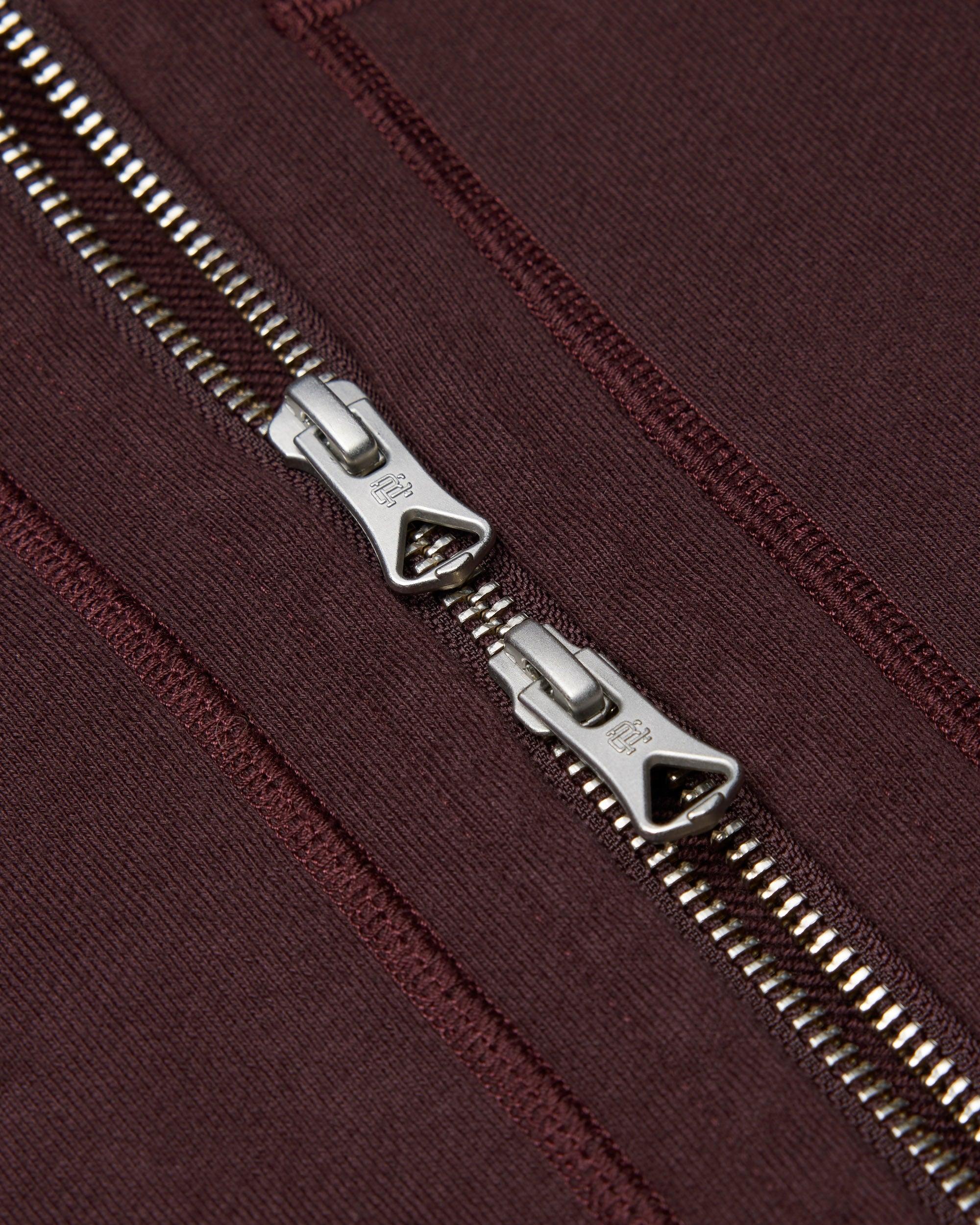 Midweight Terry Standard Zip Hoodie Male Product Image