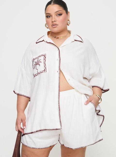 Palm Set White Curve Product Image