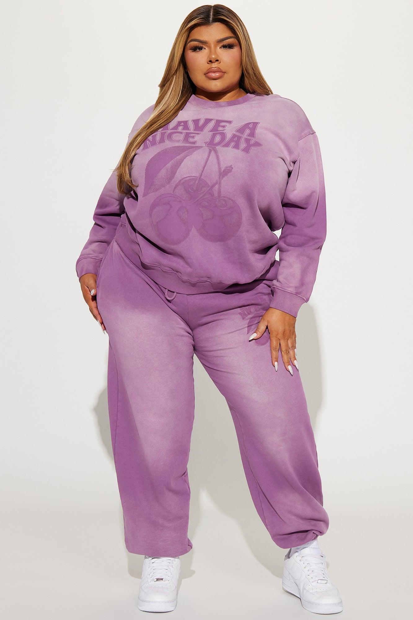 Nicer Days Jogger Set - Purple Product Image