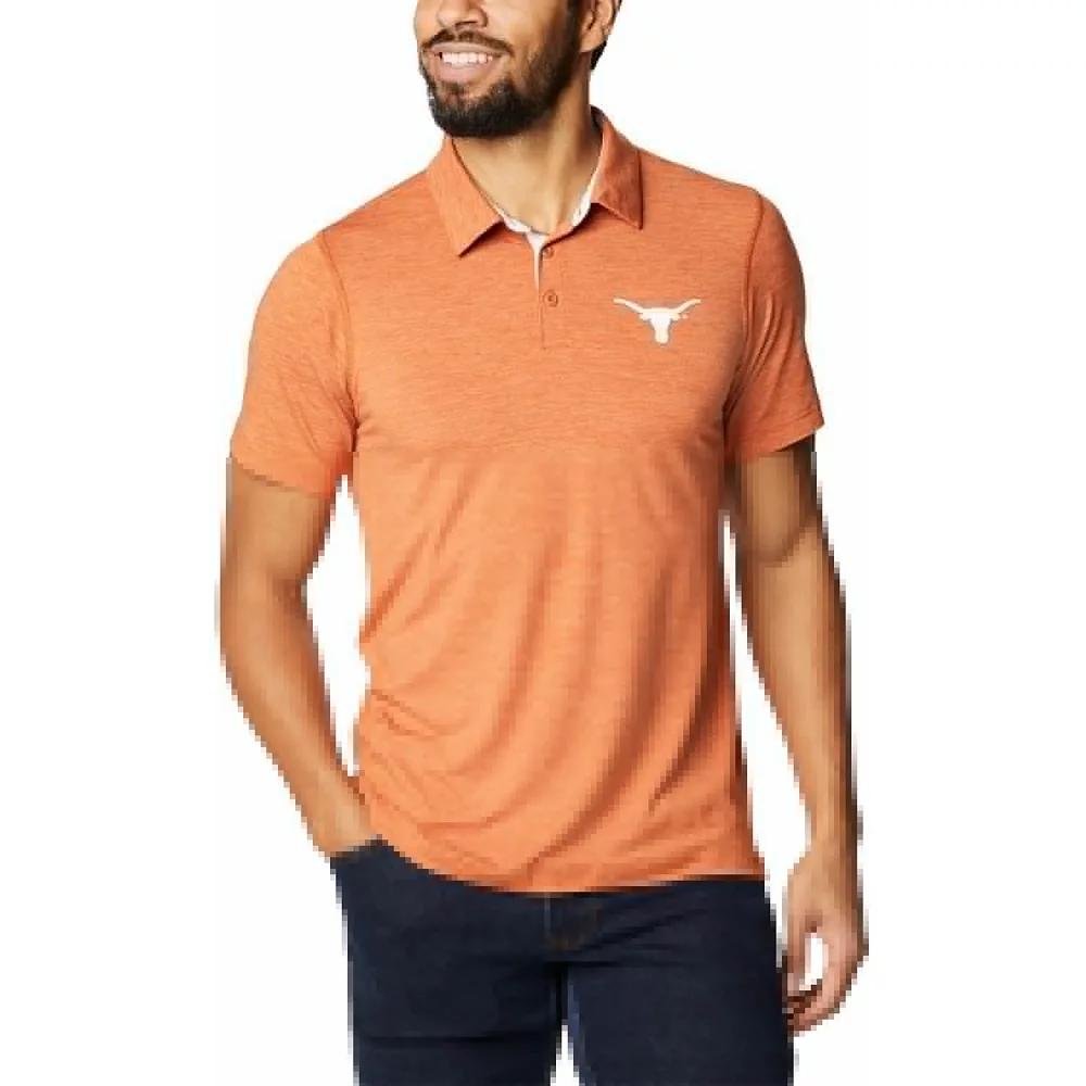 Men's Columbia Texas Orange Texas Longhorns Tech Trail Omni-Wick Polo,  Product Image