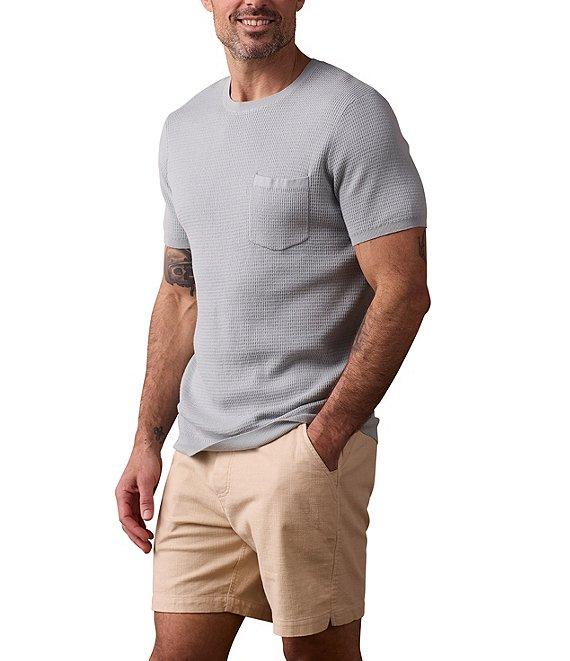 The Normal Brand Waffle Knit Sweater Short Sleeve T-Shirt Product Image