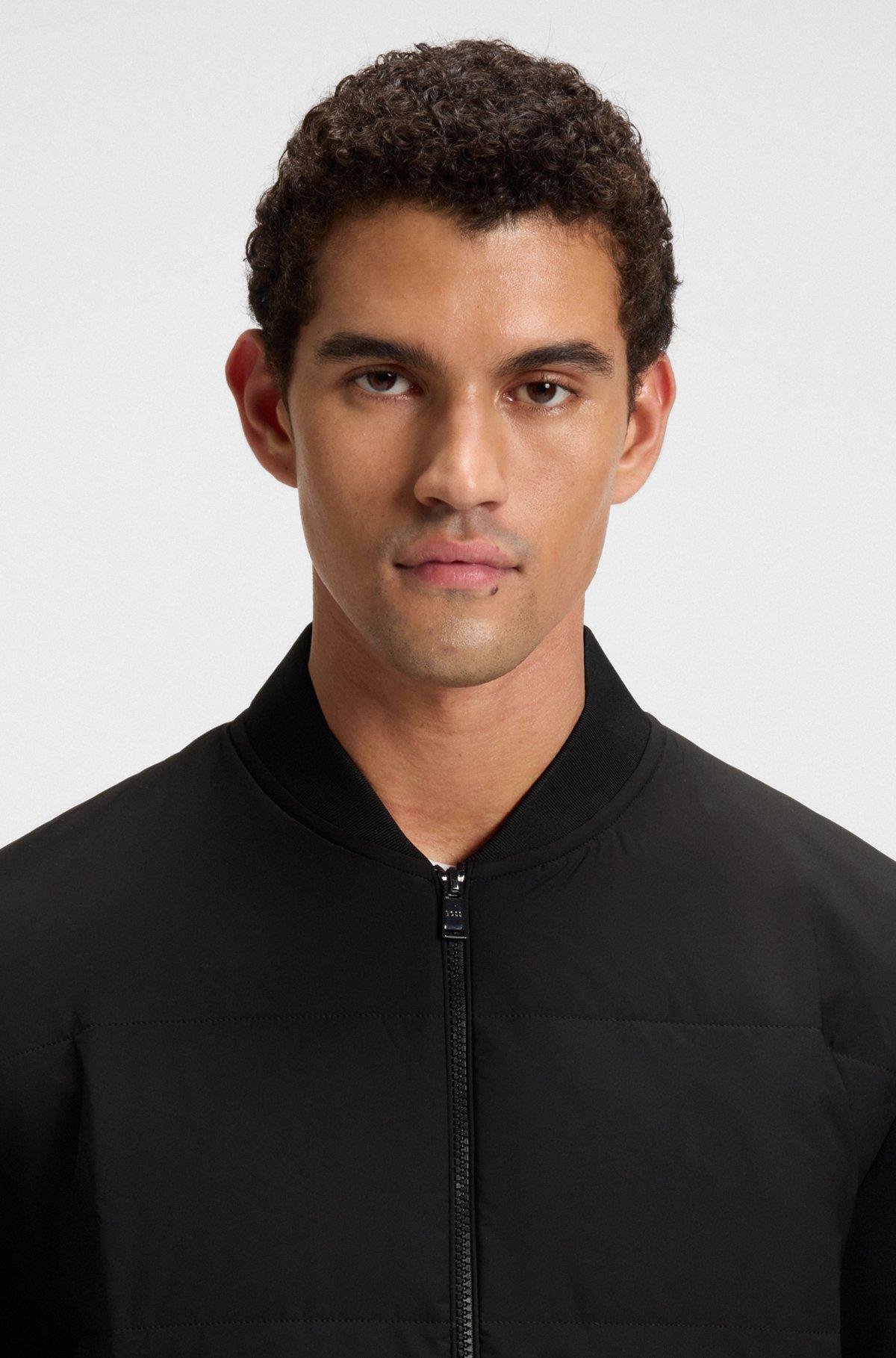 Zip-up sweatshirt with padded front Product Image