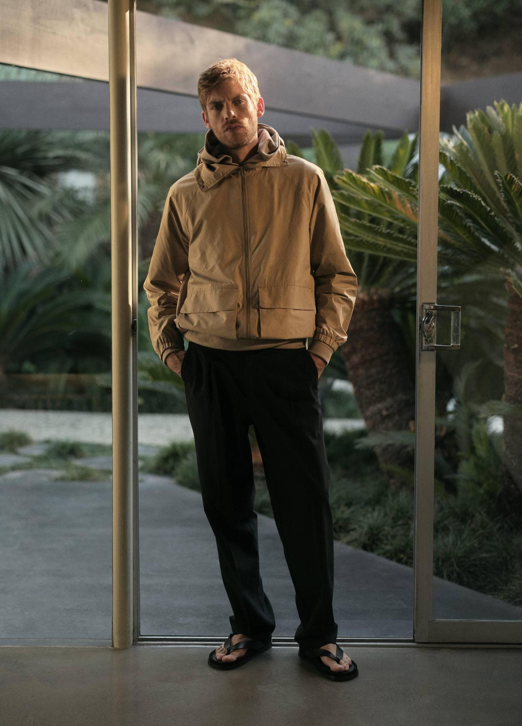 Lightweight Hooded Windbreaker Product Image