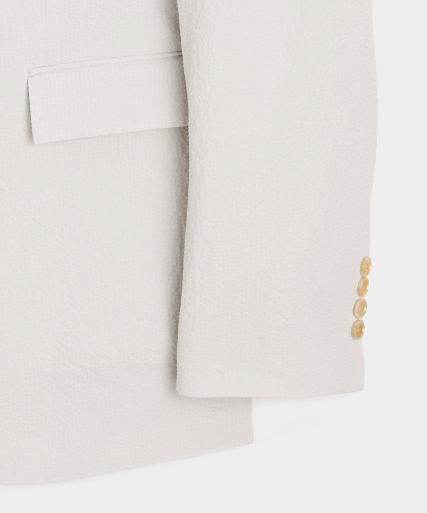 Italian Seersucker Side Tab Trouser Product Image