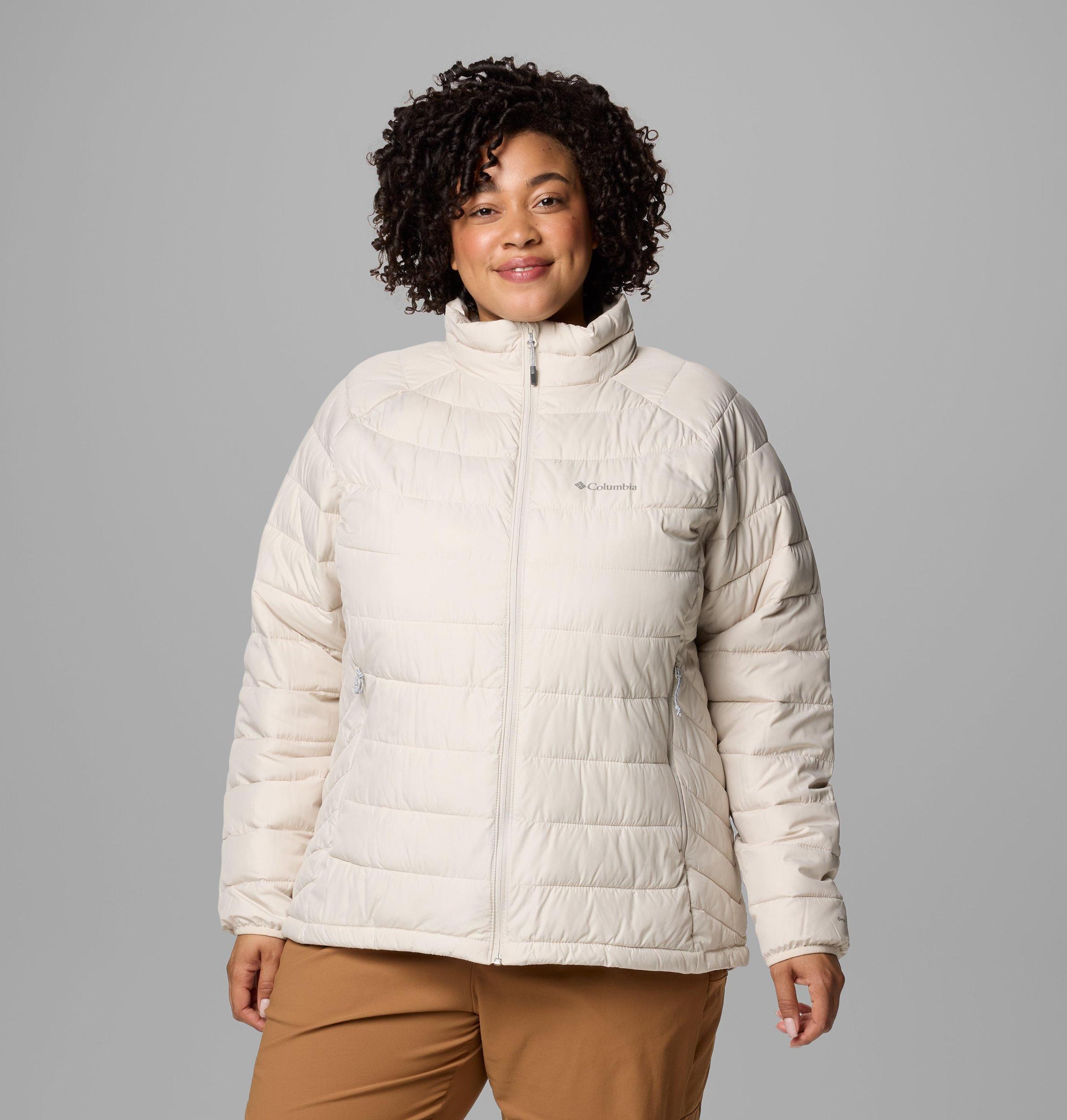 Columbia Womens Powder Lite II Full Zip Jacket - Plus Size- Product Image