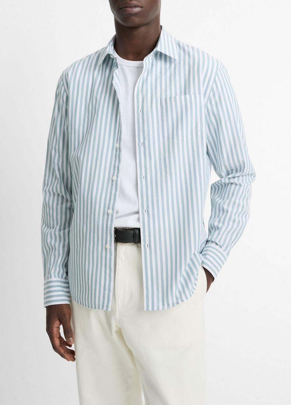 Hermosa Stripe Button-Front Shirt Product Image