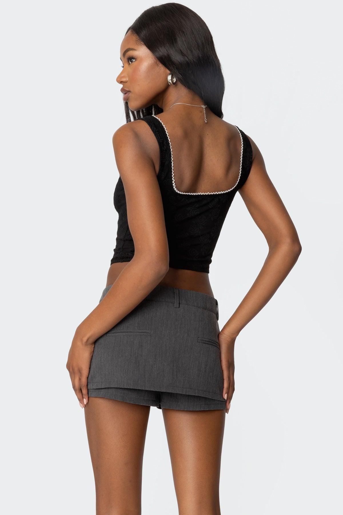 Rosetta Peekaboo Lace Top Product Image