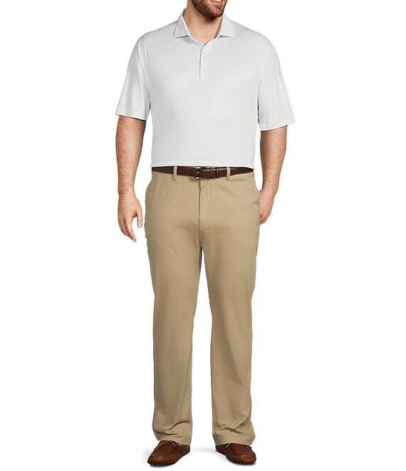 Johnnie-O Big & Tall Glidey Performance Stretch Short Sleeve Polo Shirt Product Image
