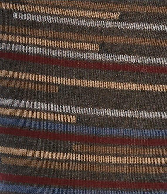 Murano Broken Stripe Crew Length Socks Product Image