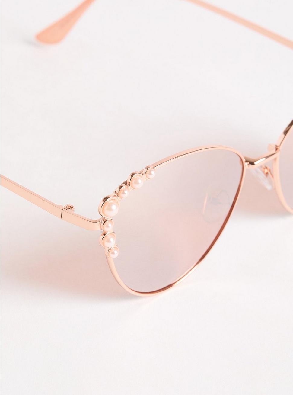 Pearl Metal Cateye Sunglasses Product Image