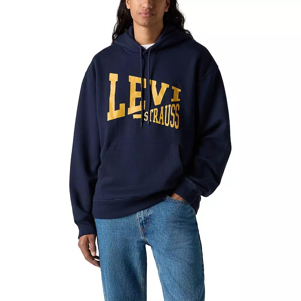 Men's Levi's® Relaxed Fit Graphic Hoodie, Size: XXL, Blue Product Image