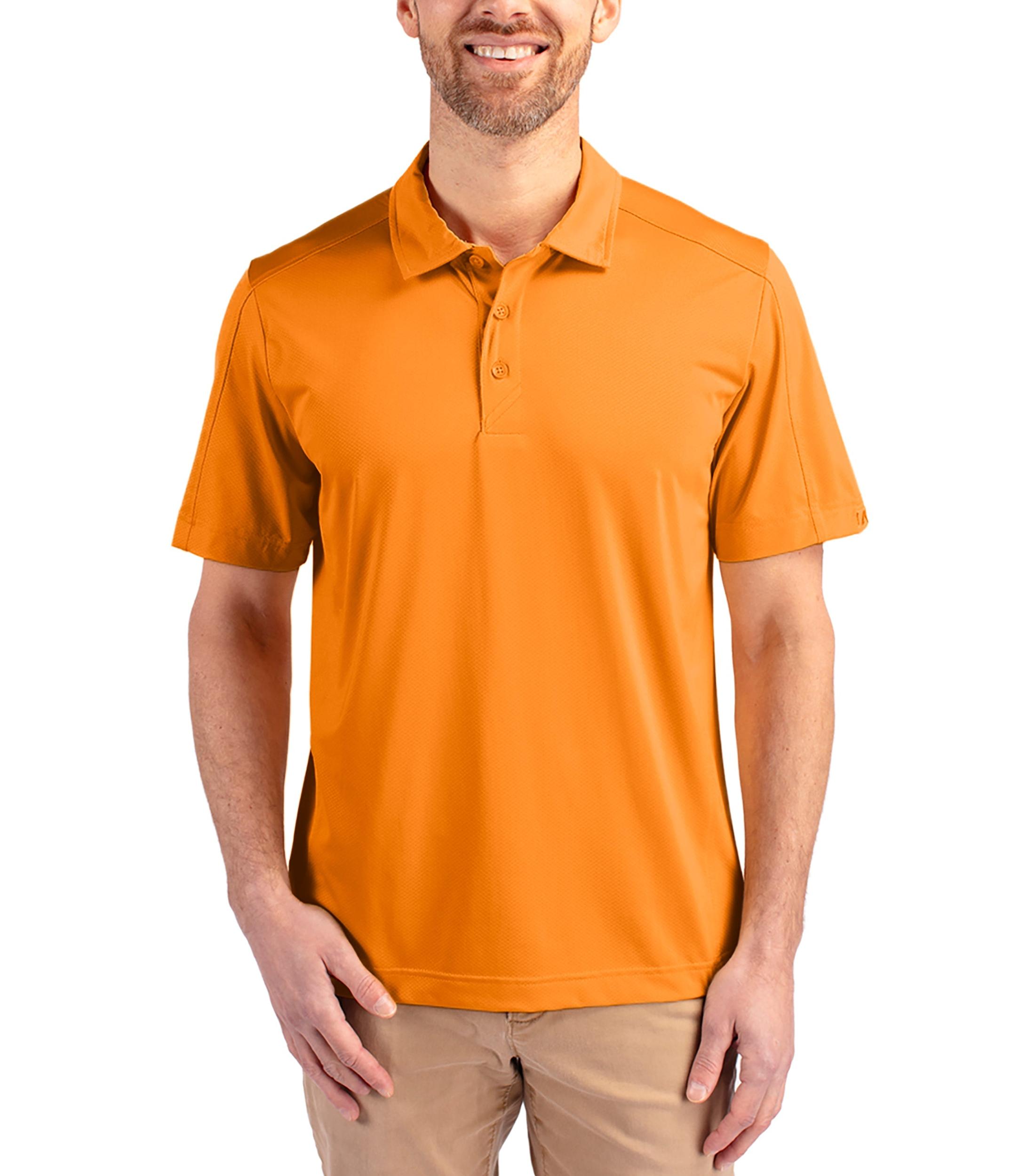 Cutter & Buck Prospect Eco Textured Stretch Recycled Men's Short Sleeve Polo Product Image