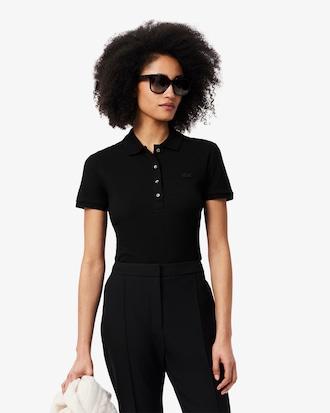 L.12.D Slim Fit Stretch Piqué Polo Shirt Product Image