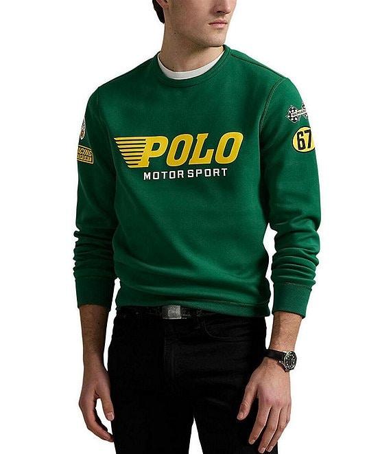 Polo Ralph Lauren Double-Knit Motorsport Graphic Sweatshirt Product Image