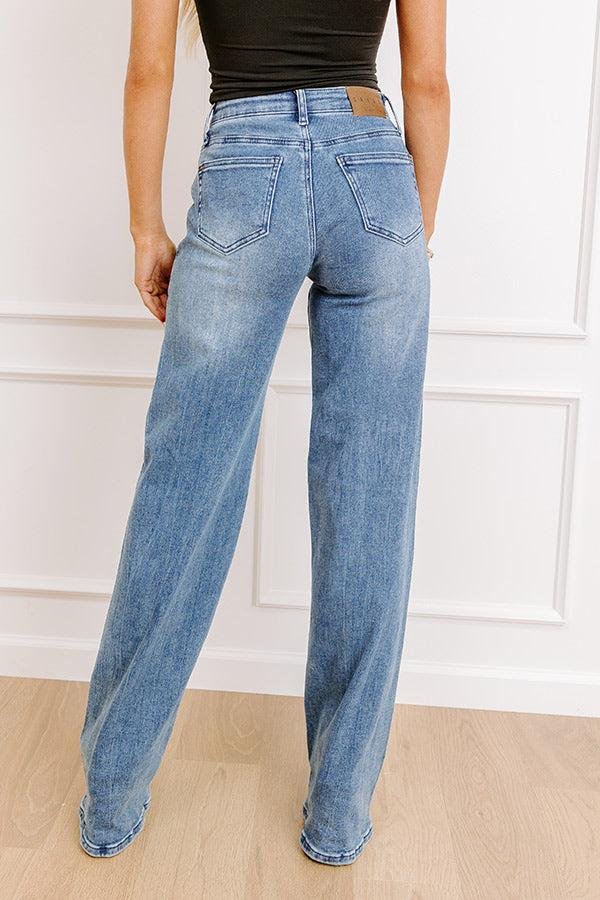 The Juniper Midrise Wide Leg Jean Product Image