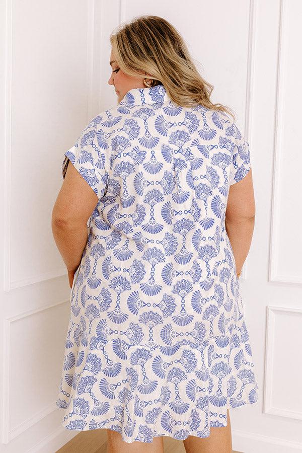 Good Times And Shorelines Mini Dress Curves Product Image