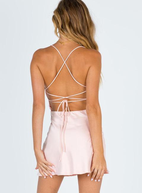Celena Mini Dress Pink Product Image