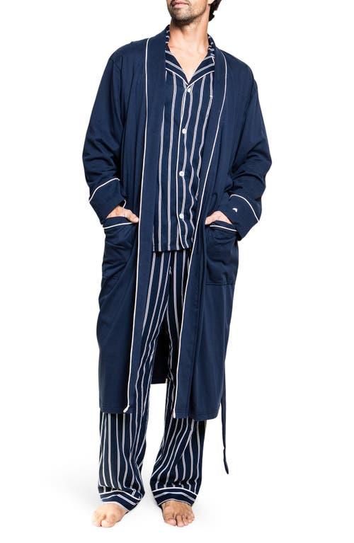 Petite Plume Men's Luxe Pima Cotton Robe Product Image