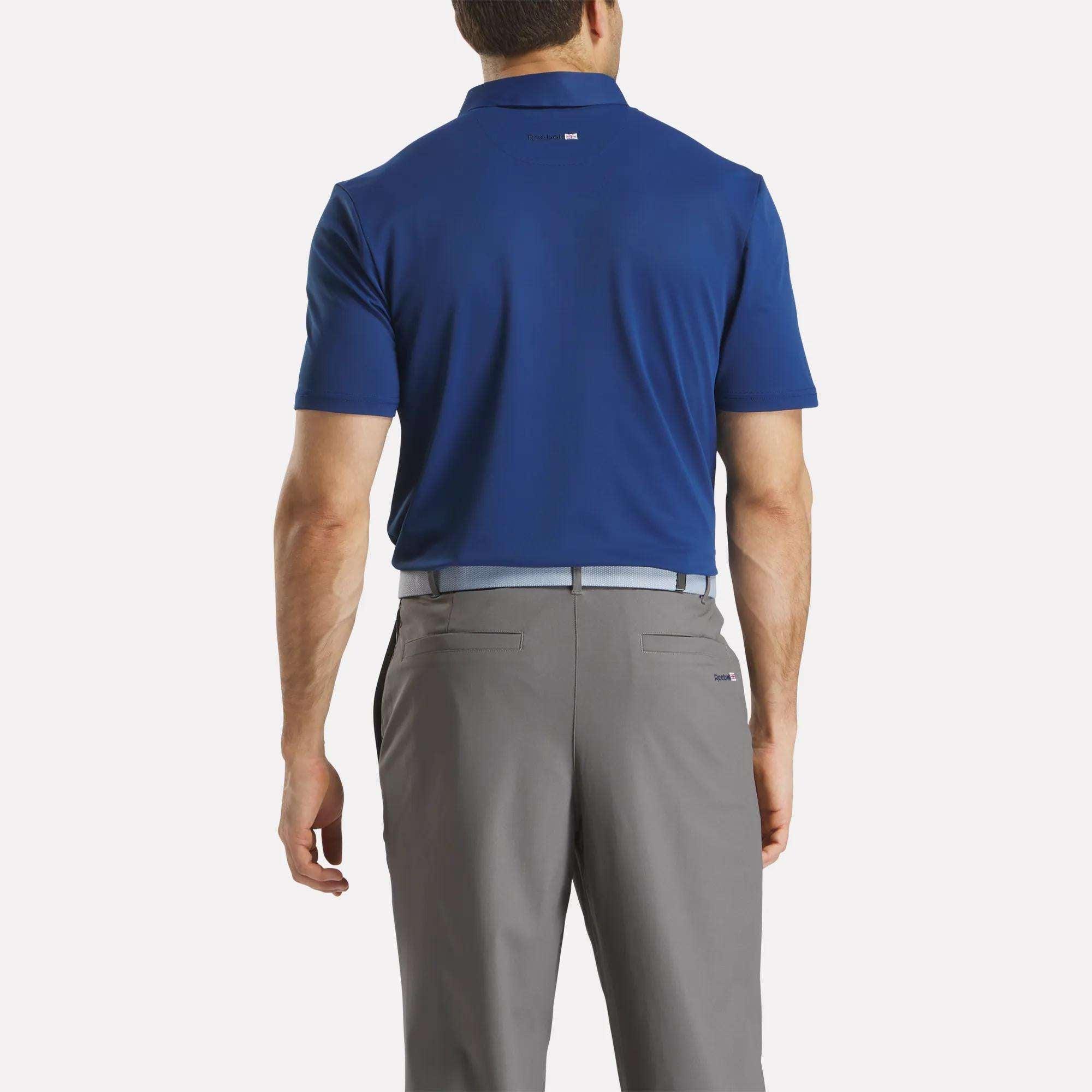 Men's Colorblock Bonded Collar Polo Shirt Male Product Image