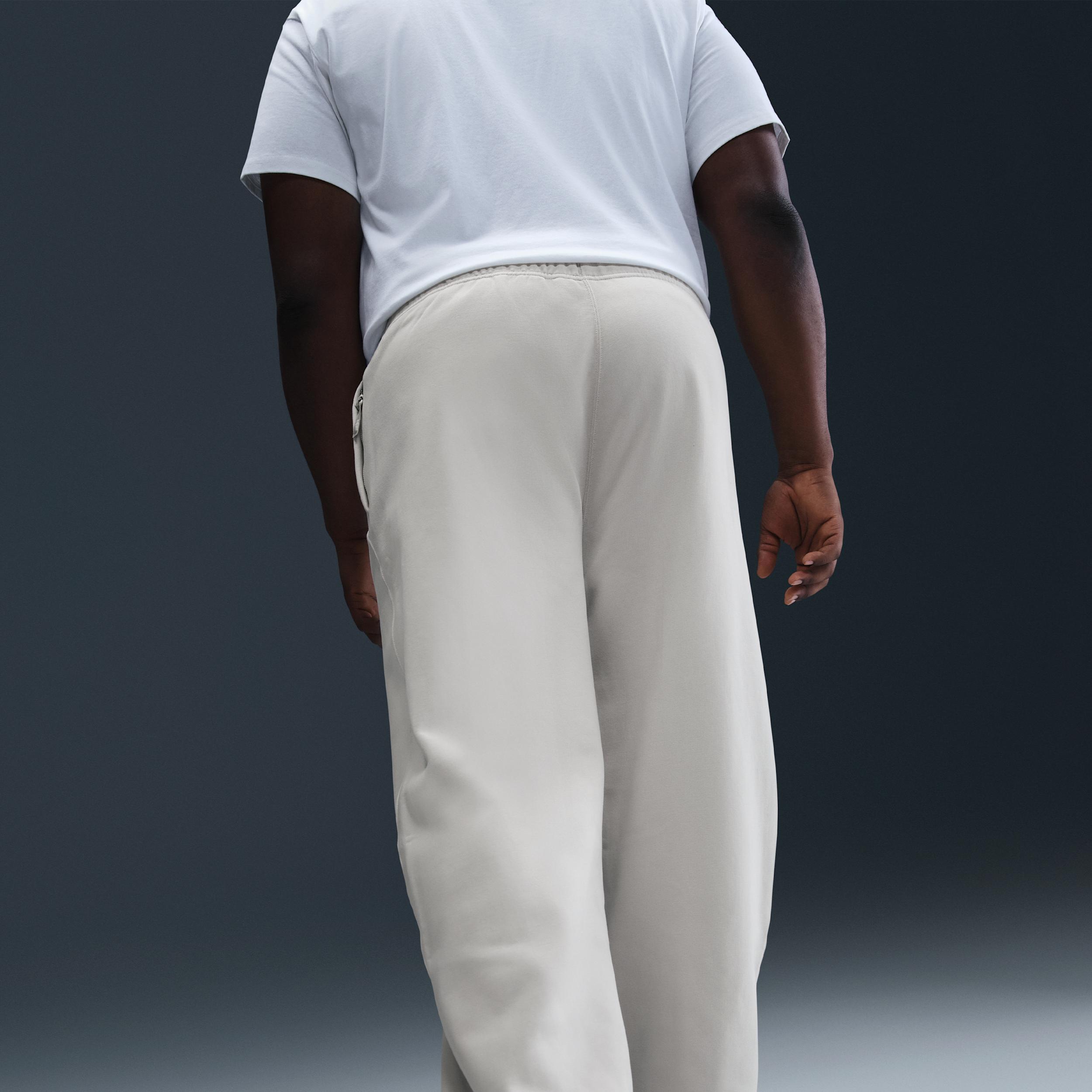 Nike Men's Solo Swoosh Open-Hem Fleece Pants Product Image