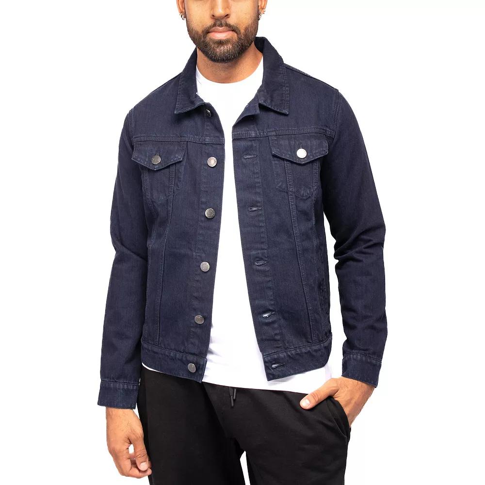 Men's Xray Washed Denim Jacket,  Product Image