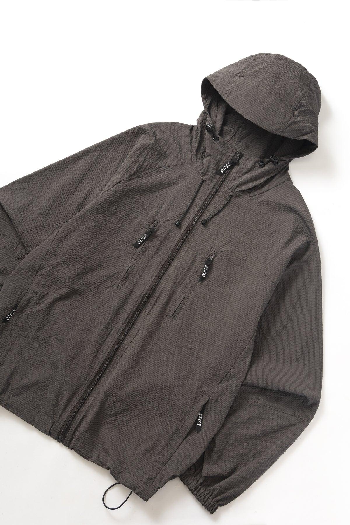 Blacksmith - Crinkle Windbreaker - Grey Product Image