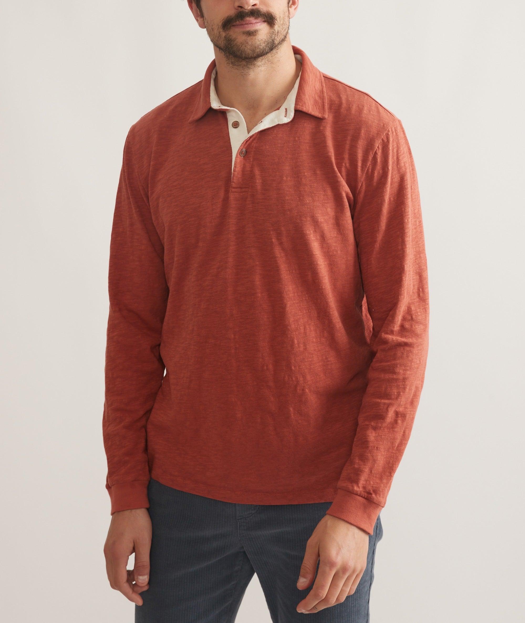 Vintage Heavy Slub Rugby Polo Product Image