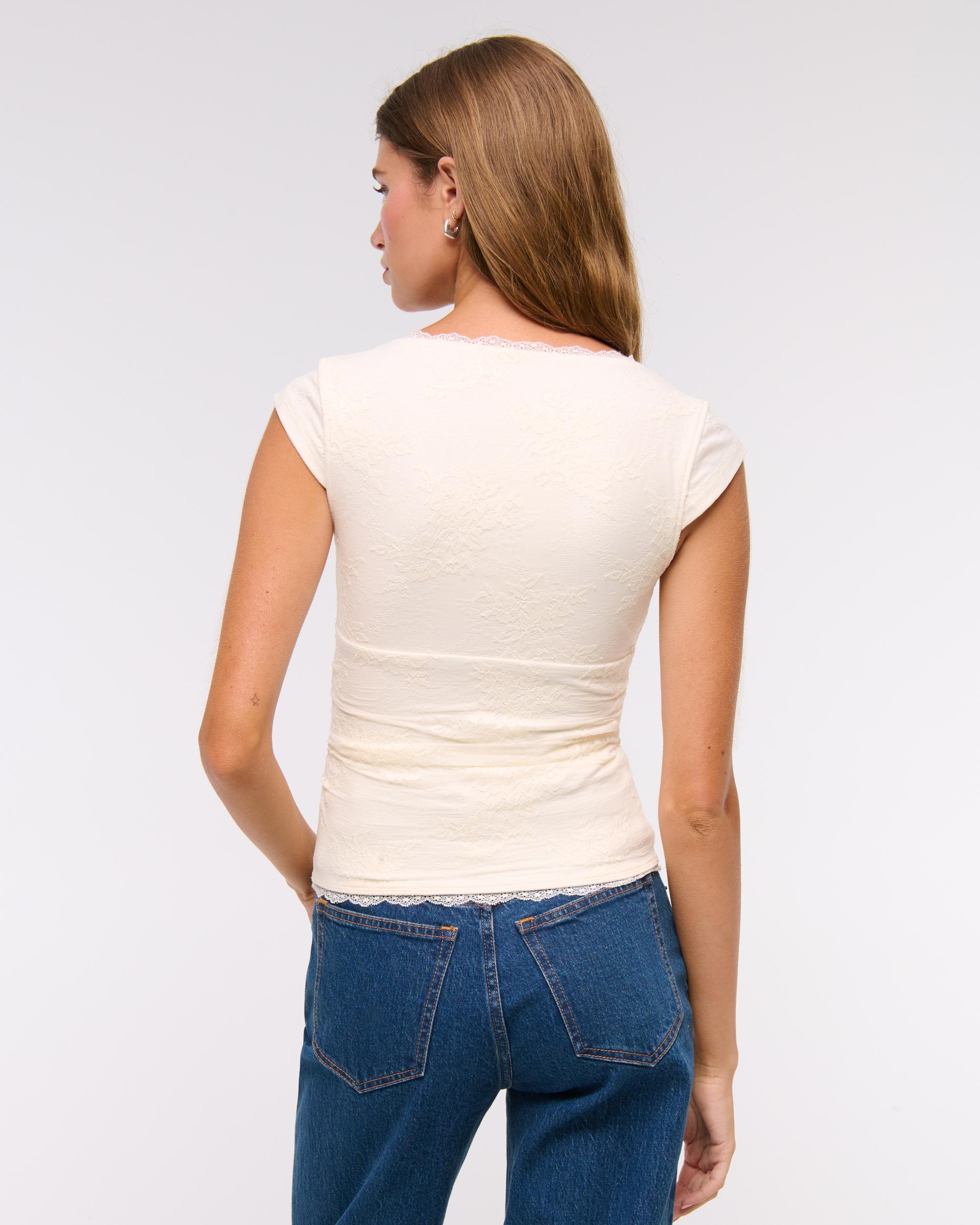 The A&F Zoe Bra-Free Top Product Image