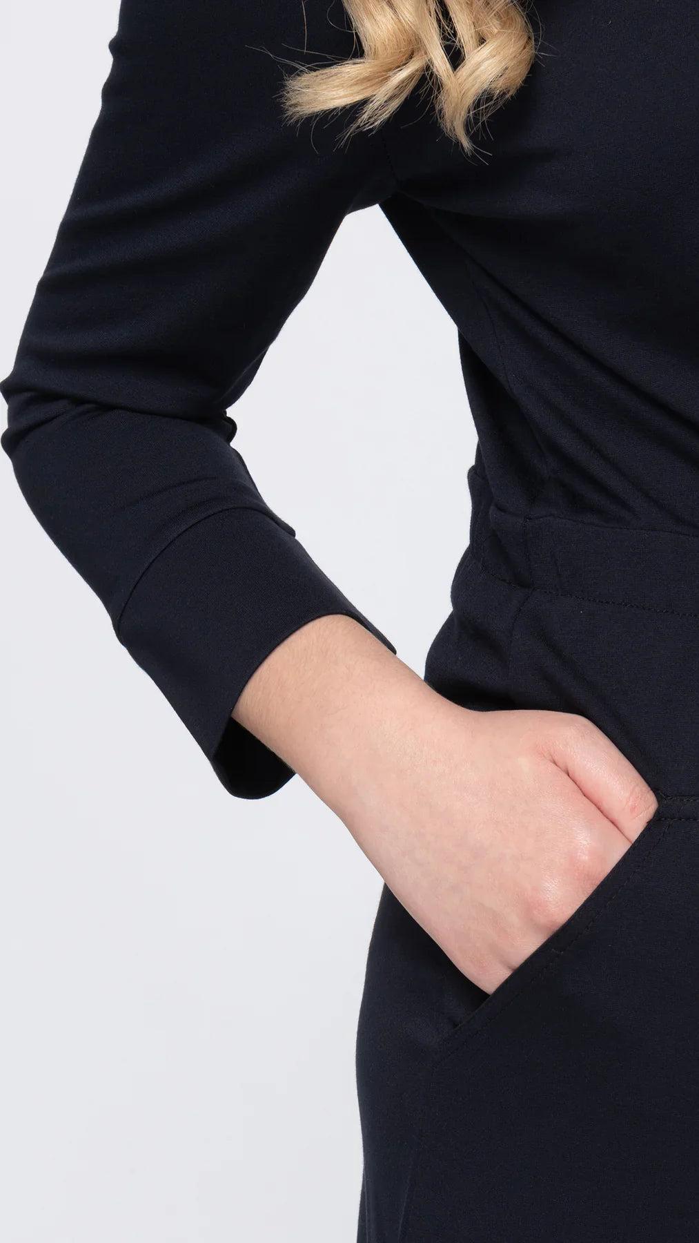 Black Utility Dress Product Image