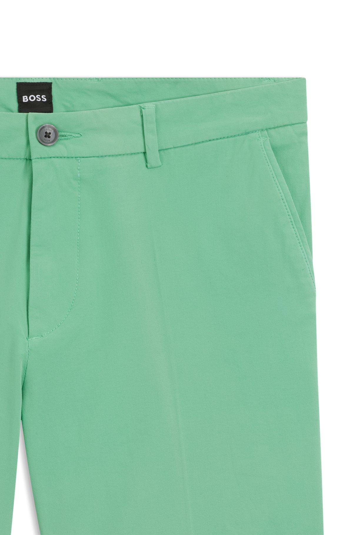 Modern-fit shorts in stretch-cotton twill Product Image