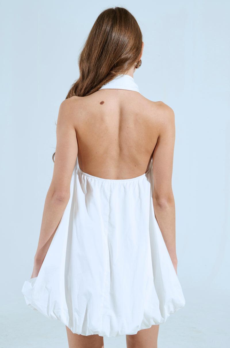 ZELDA POPLIN MINI DRESS Product Image